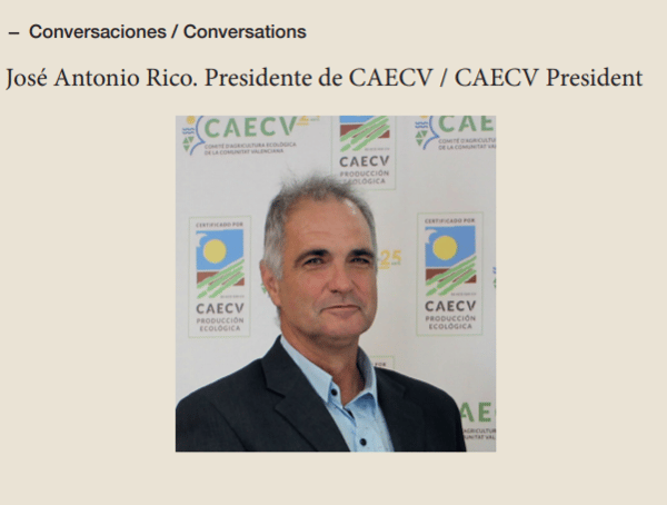 Conversations ESAO Guide: José Antonio Rico Navarro, CAECV president